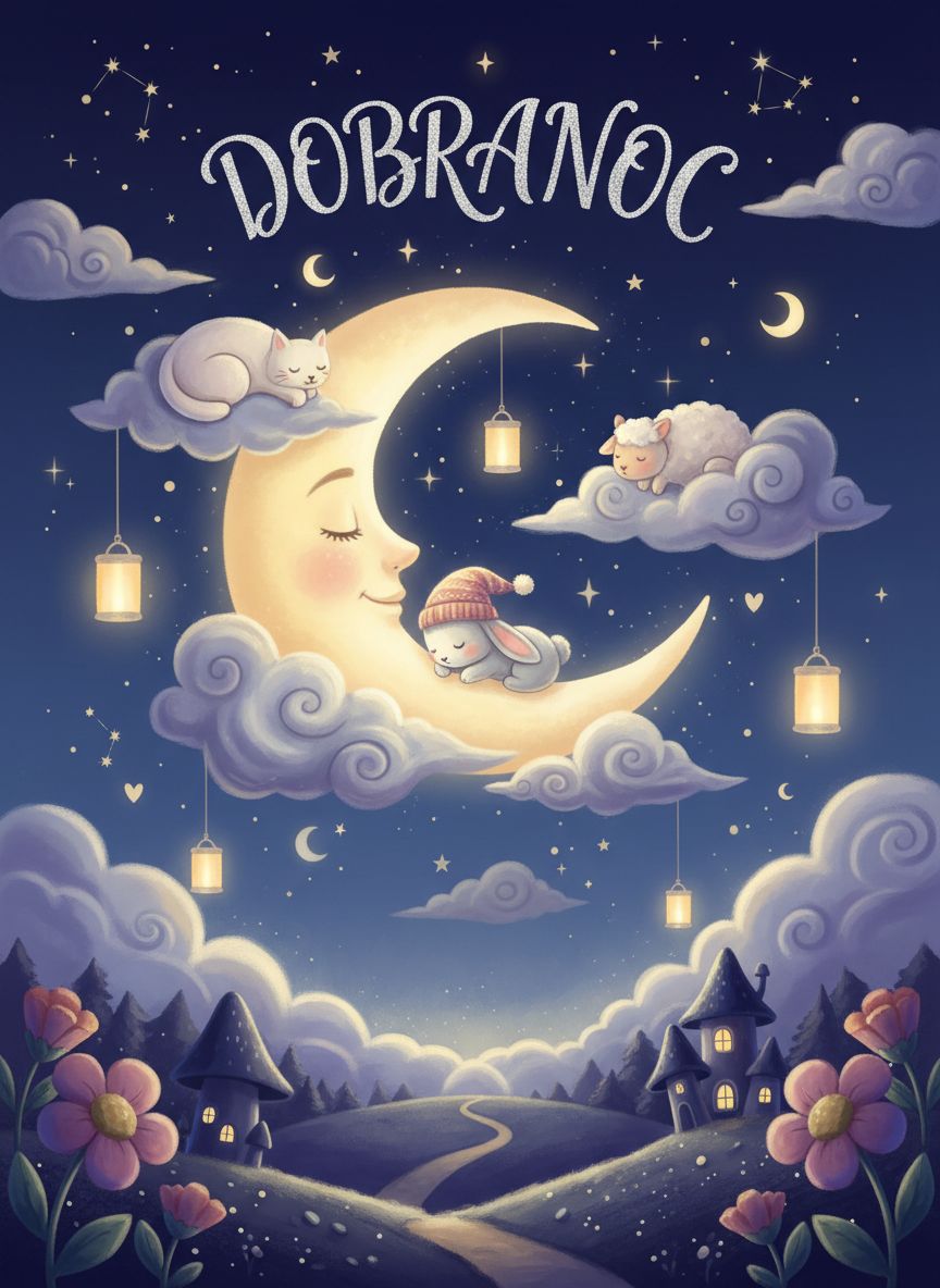 kartki na dobranoc