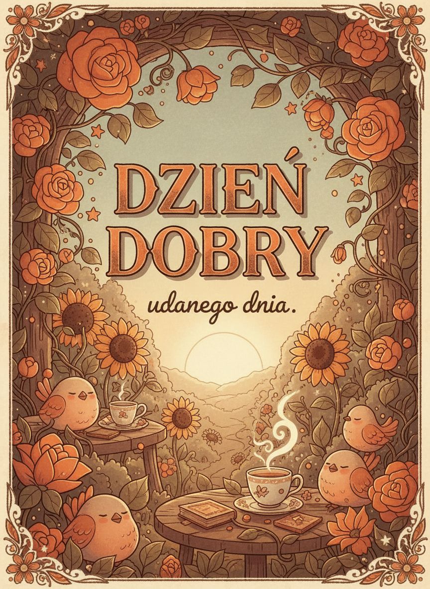 kartki na dzień dobry