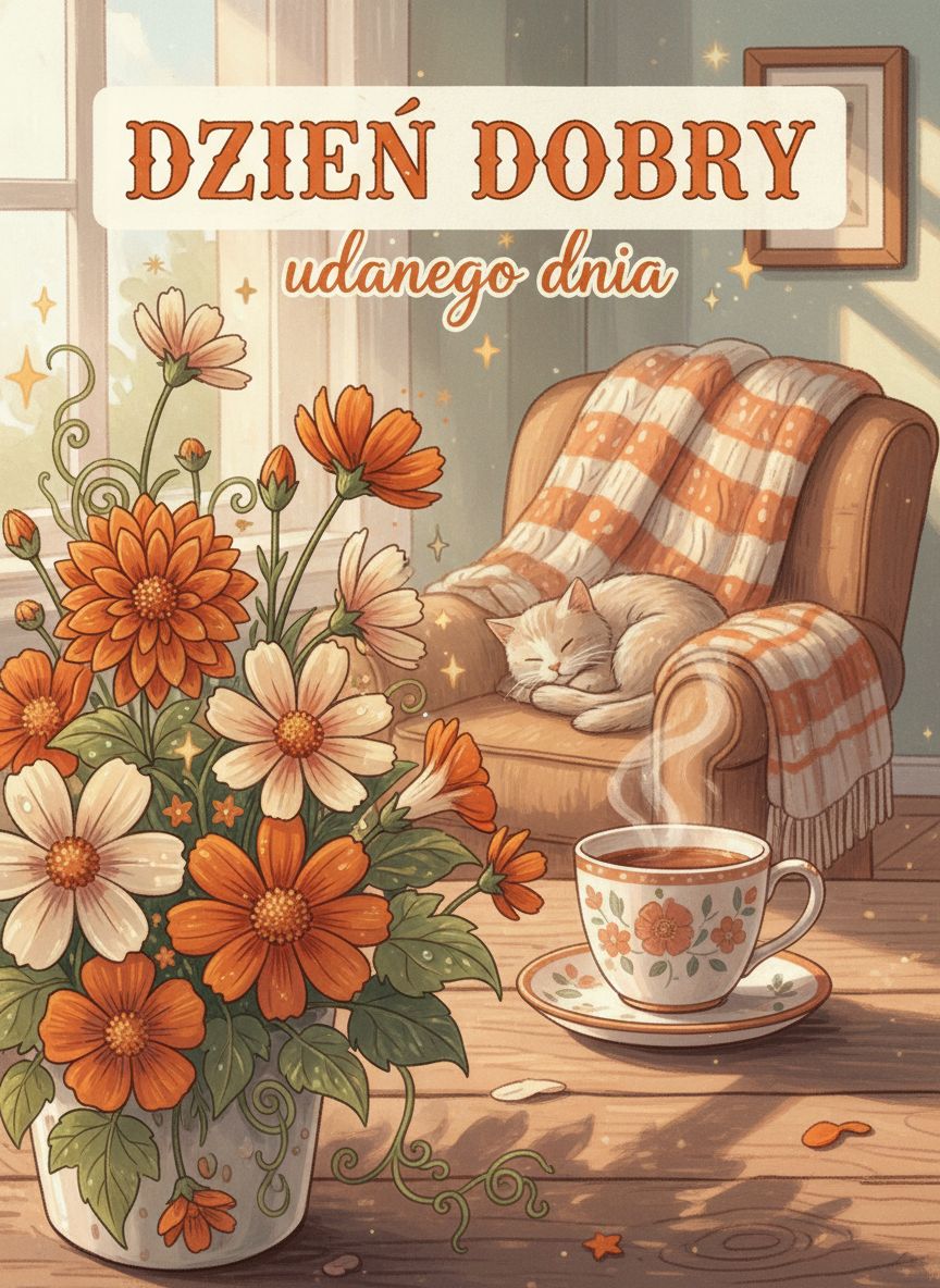 kartki na dzień dobry