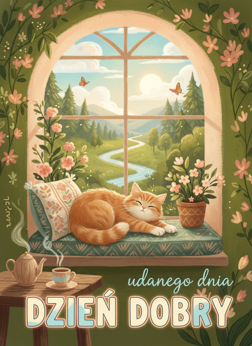 kartki na dzień dobry