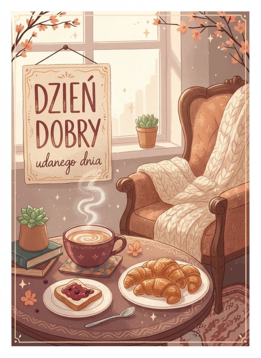 kartki na dzień dobry