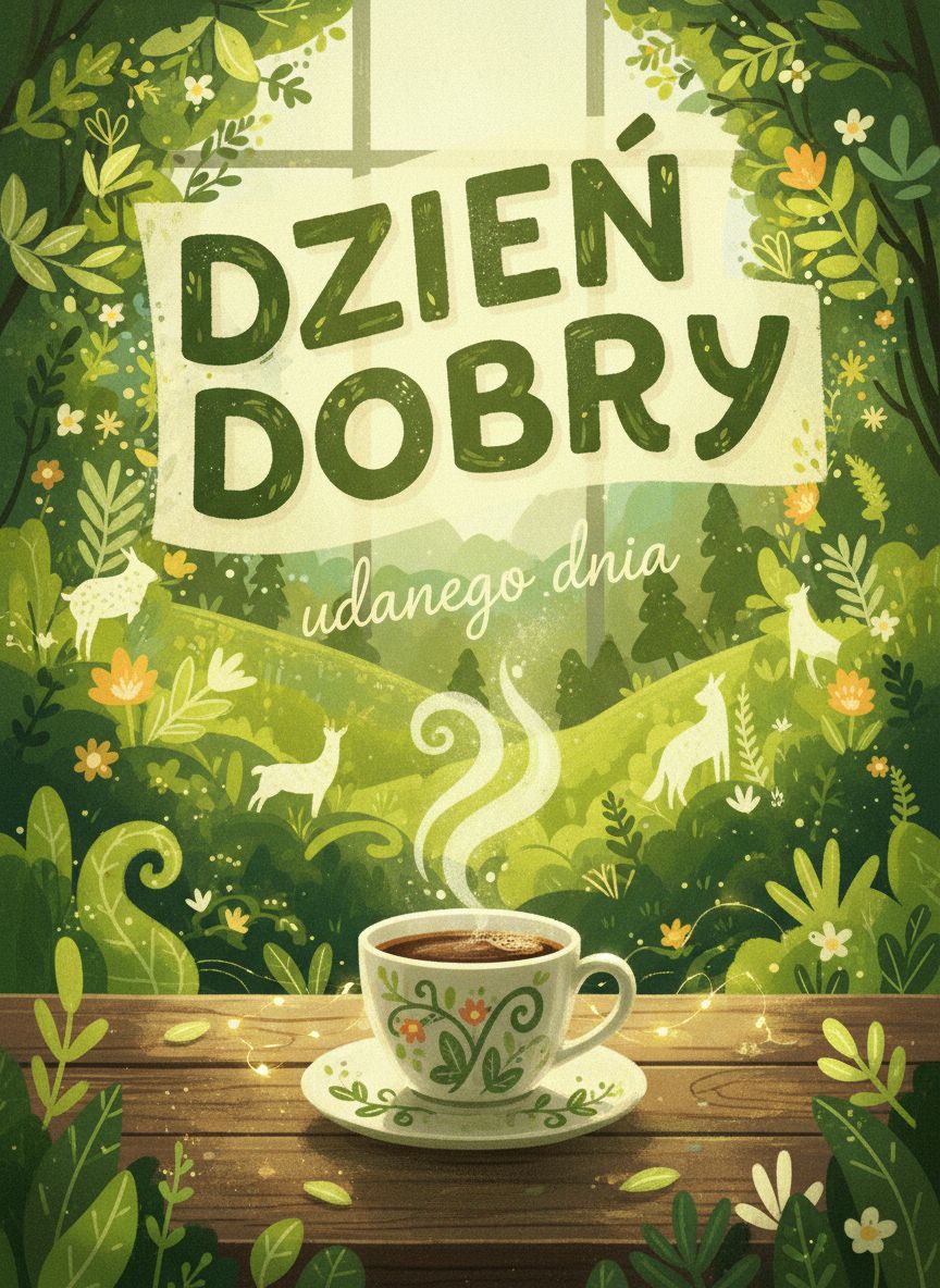 kartki na dzień dobry