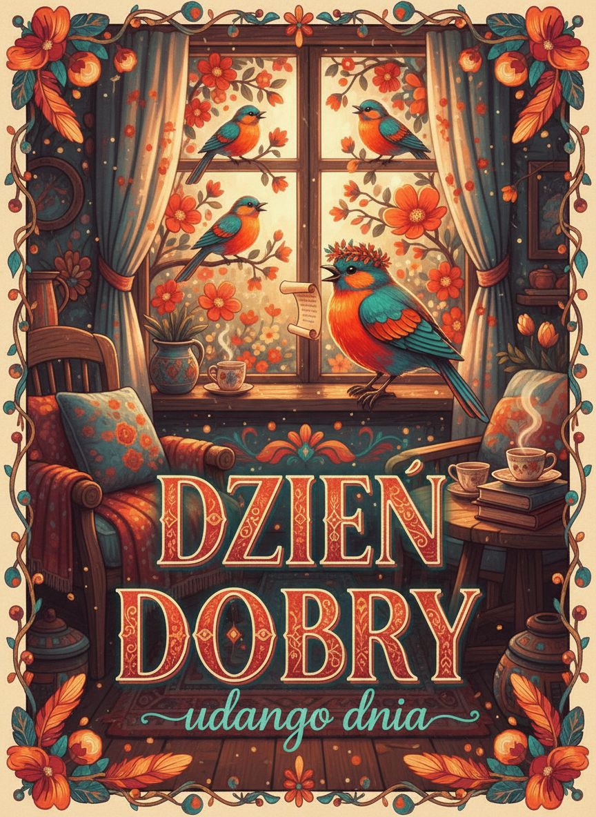 kartki na dzień dobry