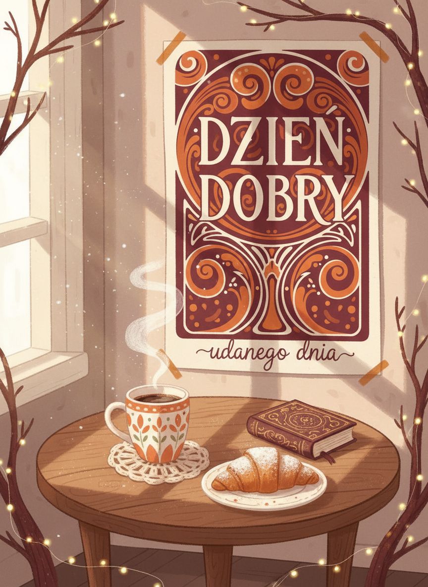 kartki na dzień dobry