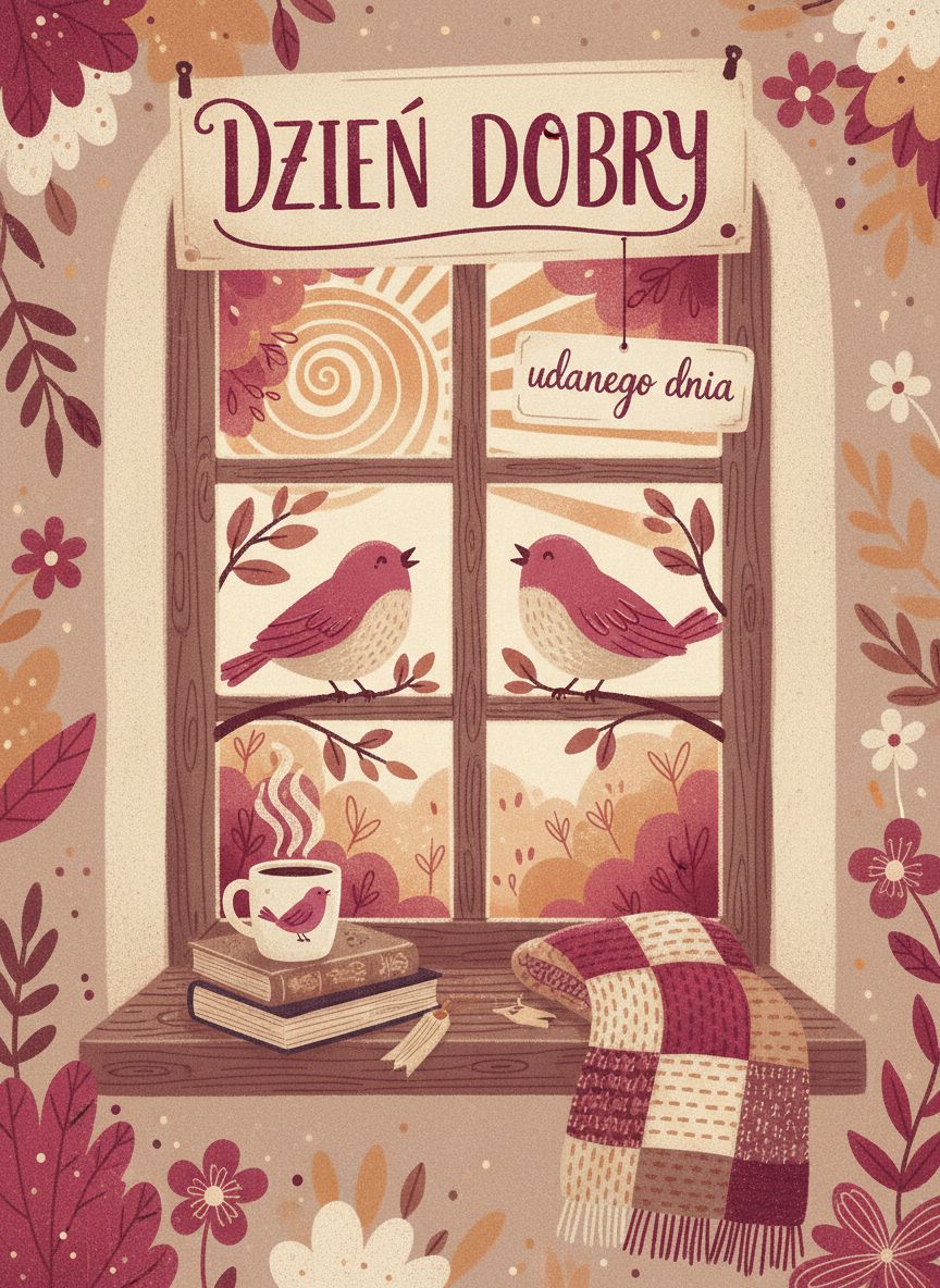 kartki na dzień dobry
