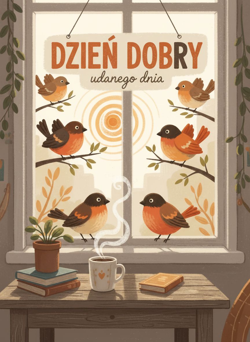 kartki na dzień dobry