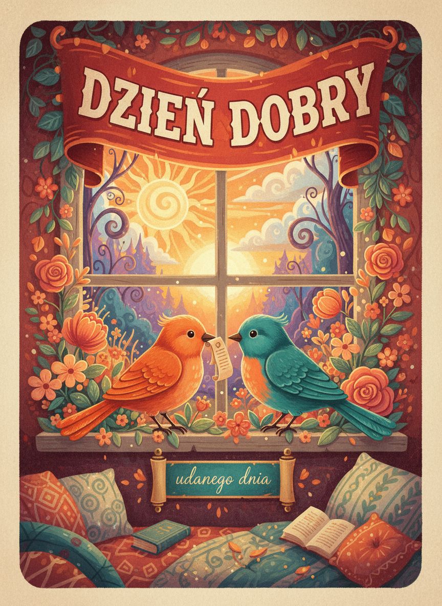 kartki na dzień dobry