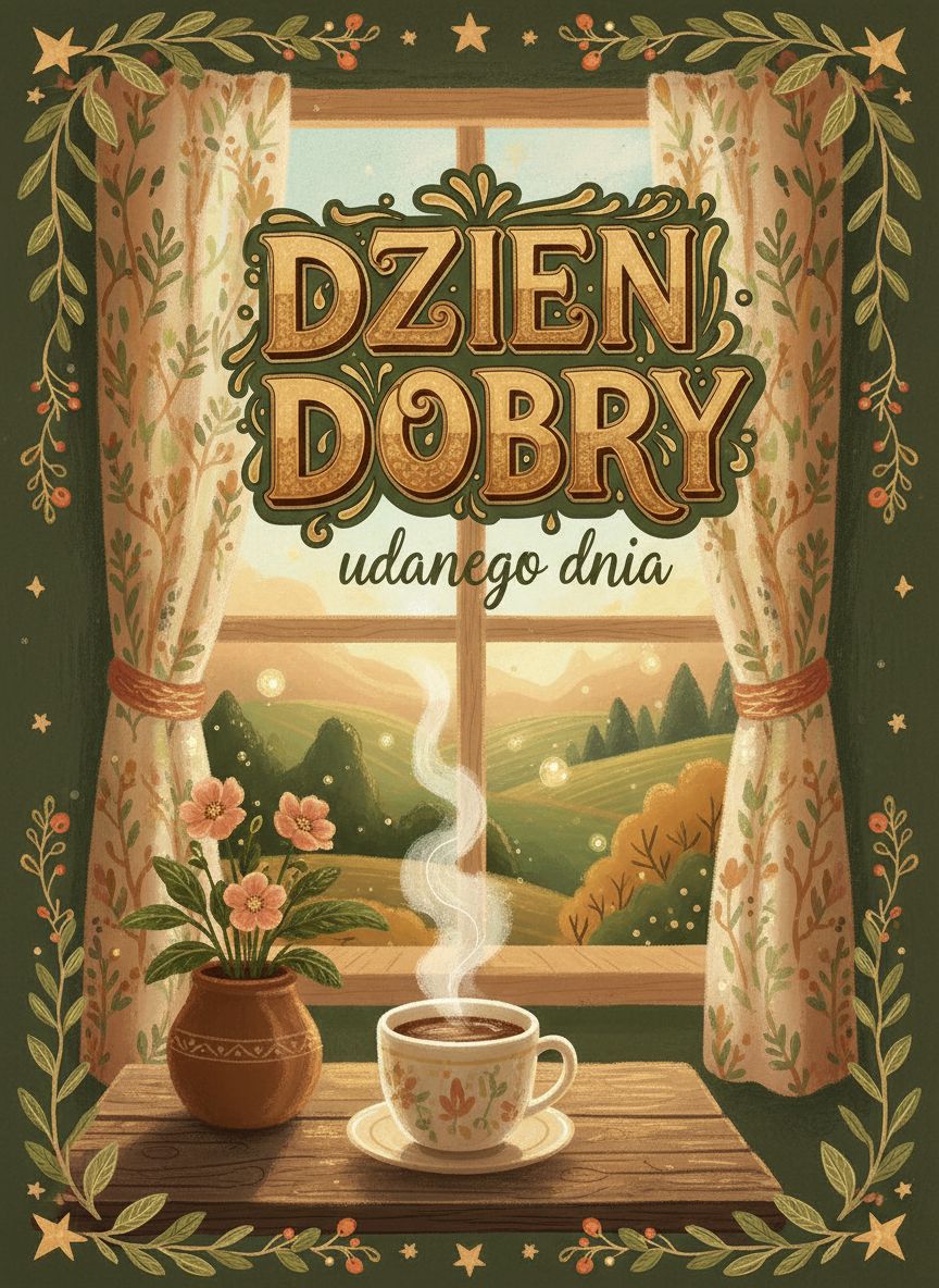 kartki na dzień dobry